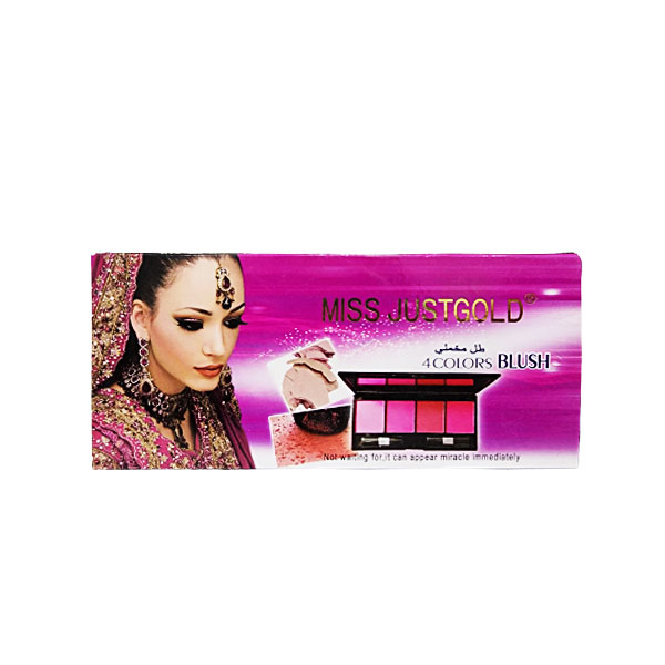 Miss just gold 4 colors blush